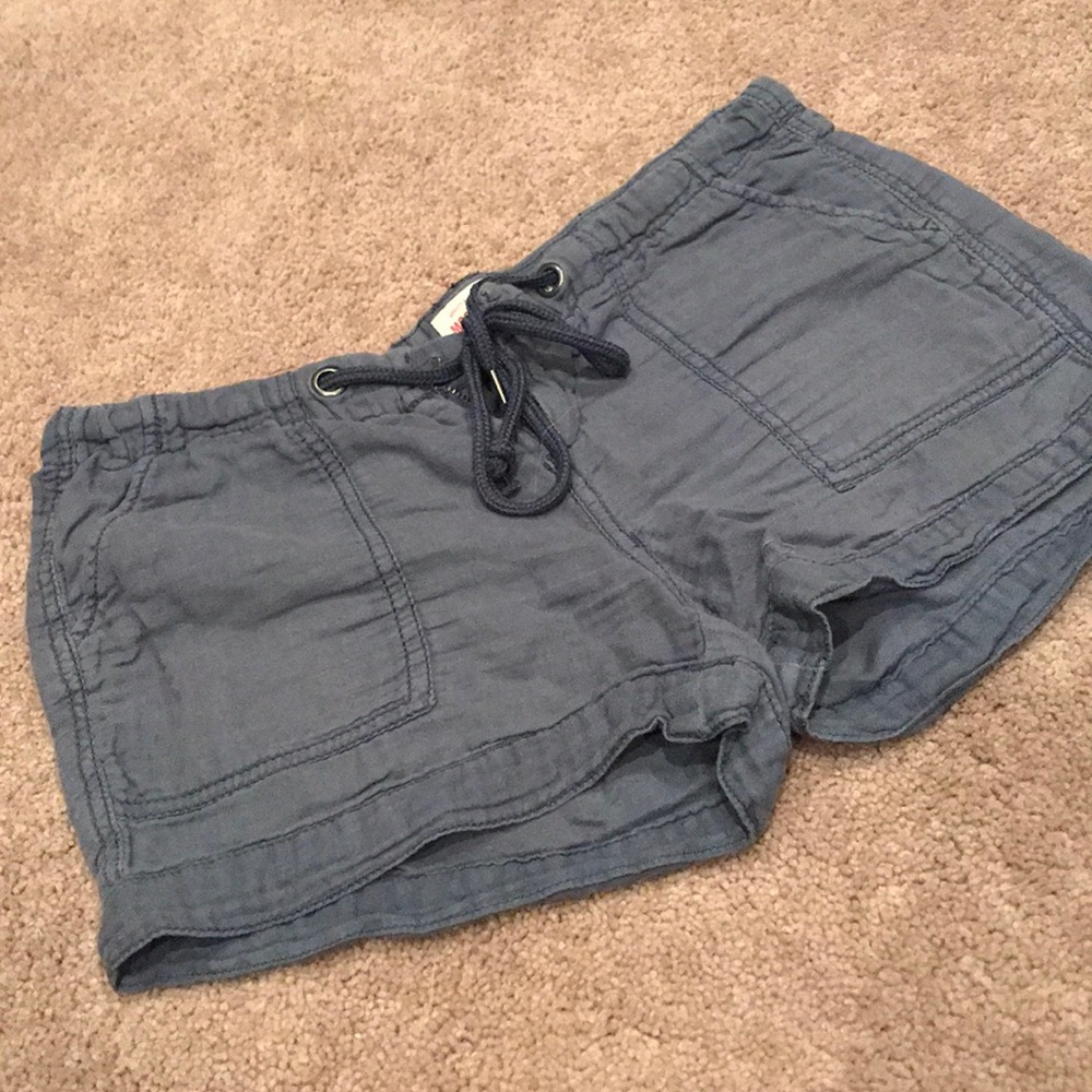 Blue/Gray Comfy Cotton Shorts